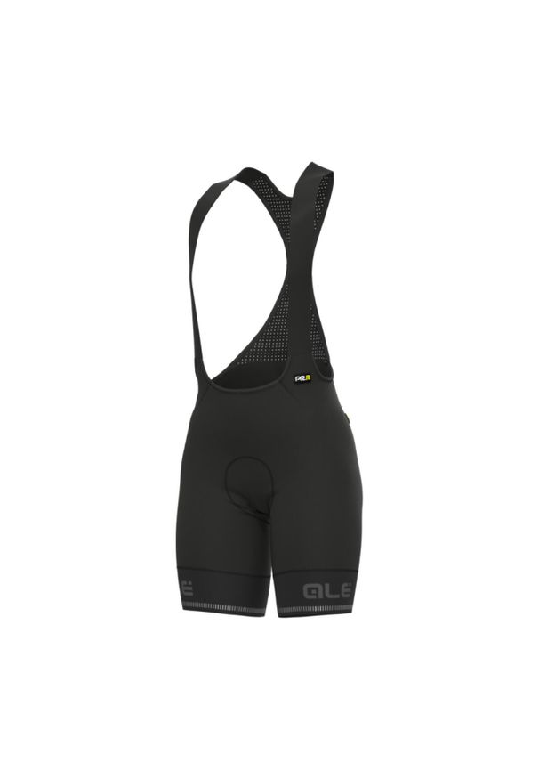 ALÉ CYCLING - Spodenki rowerowe damskie Alé Sella Plus bibshorts. Kolor: czarny