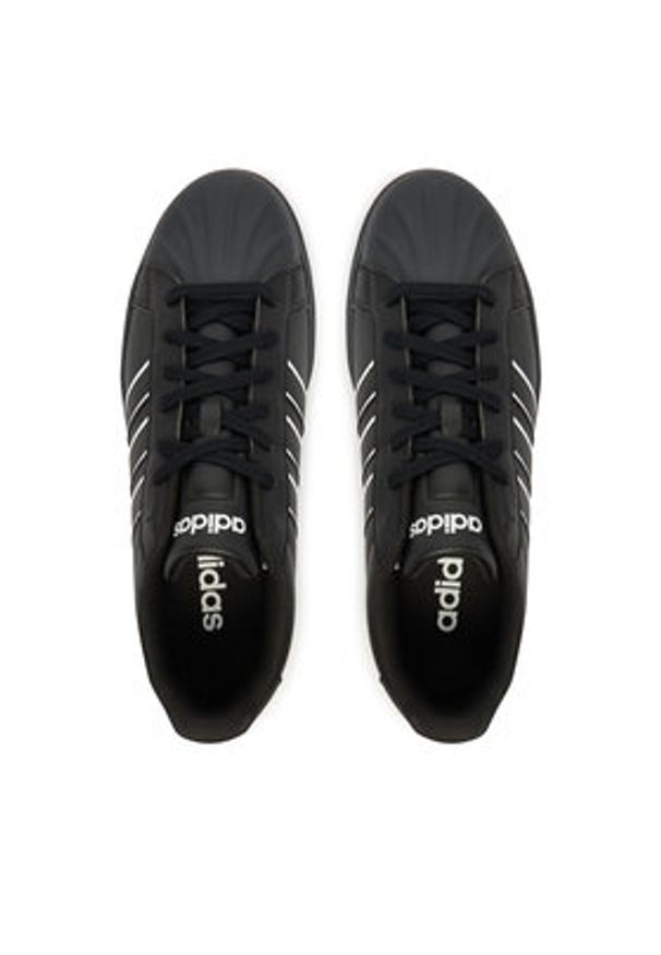 Adidas - adidas Sneakersy IH4281 Czarny. Kolor: czarny. Materiał: skóra