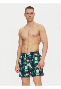 Jack & Jones - Jack&Jones Szorty kąpielowe Maui 12272809 Kolorowy Regular Fit. Materiał: syntetyk. Wzór: kolorowy #5