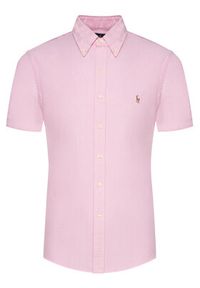 Polo Ralph Lauren Koszula Classics 710787736 Różowy Slim Fit. Typ kołnierza: polo. Kolor: różowy. Materiał: bawełna #3