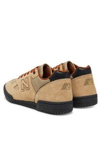 New Balance Sneakersy NM600BNT Beżowy. Kolor: beżowy. Materiał: skóra, zamsz #3