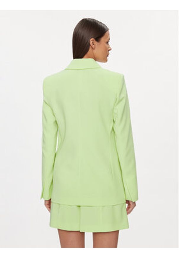 Patrizia Pepe Marynarka 8S0483/A6F5-G568 Zielony Regular Fit. Kolor: zielony. Materiał: syntetyk