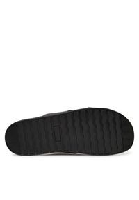 Jack & Jones - Jack&Jones Klapki Jfwverona 12275239 Czarny. Kolor: czarny. Materiał: skóra #6