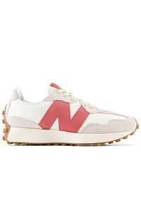 Buty New Balance U327LV - szare. Okazja: na co dzień. Kolor: szary. Materiał: zamsz, materiał, skóra, guma. Szerokość cholewki: normalna