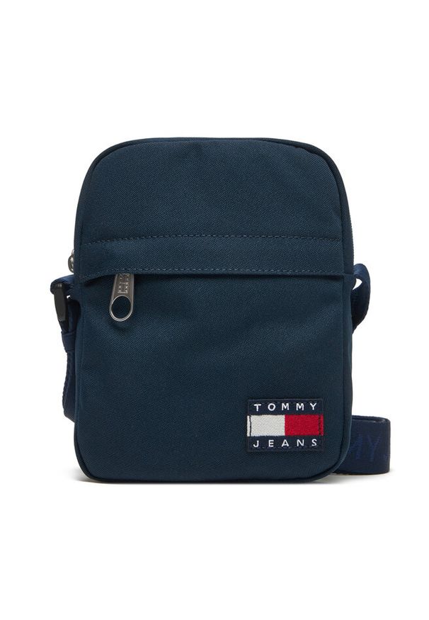 Saszetka Tommy Jeans. Kolor: niebieski