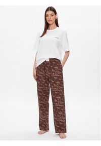 Calvin Klein Underwear Piżama 000QS6976E Biały Relaxed Fit. Kolor: biały. Materiał: bawełna #1