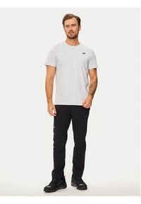 4f - 4F T-Shirt 4FWMM00TTSHM1843 Szary Regular Fit. Kolor: szary. Materiał: bawełna