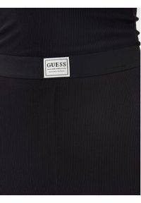 Guess Legginsy 173791 Czarny Classic Fit. Kolor: czarny. Materiał: syntetyk #5