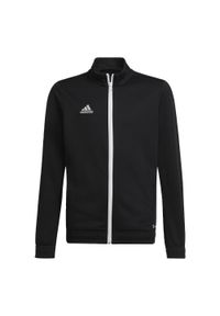 Adidas - Entrada 22 Track Jacket. Kolor: czarny. Materiał: materiał. Sport: piłka nożna