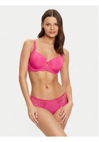 Dorina Biustonosz z fiszbiną Zayna FXTT0045LA163 Różowy. Kolor: różowy. Materiał: syntetyk #6