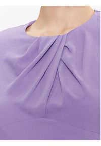 Lauren Ralph Lauren Sukienka koktajlowa 250889253002 Fioletowy Regular Fit. Kolor: fioletowy. Materiał: syntetyk. Styl: wizytowy #2