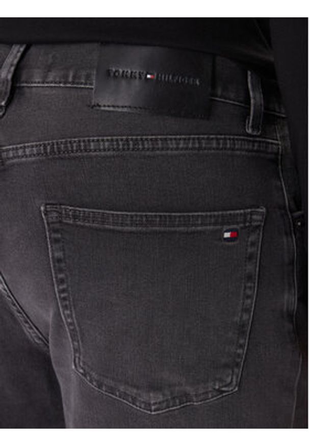 TOMMY HILFIGER - Tommy Hilfiger Jeansy Denton MW0MW41891 Szary Straight Fit. Kolor: szary