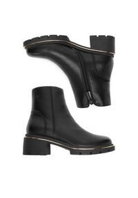 Jenny - JENNY Botki CEO-HY58957-2A Czarny. Kolor: czarny. Materiał: syntetyk, materiał #3