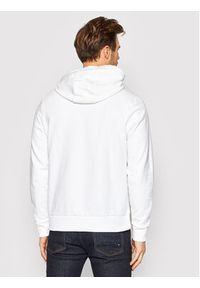 Calvin Klein Bluza Logo K10K104060 Biały Regular Fit. Kolor: biały. Materiał: bawełna #4