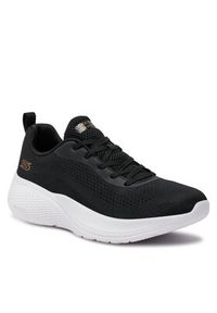 skechers - Skechers Sneakersy Bobs Infinity 117550/BLK Czarny. Kolor: czarny. Materiał: materiał, mesh #5