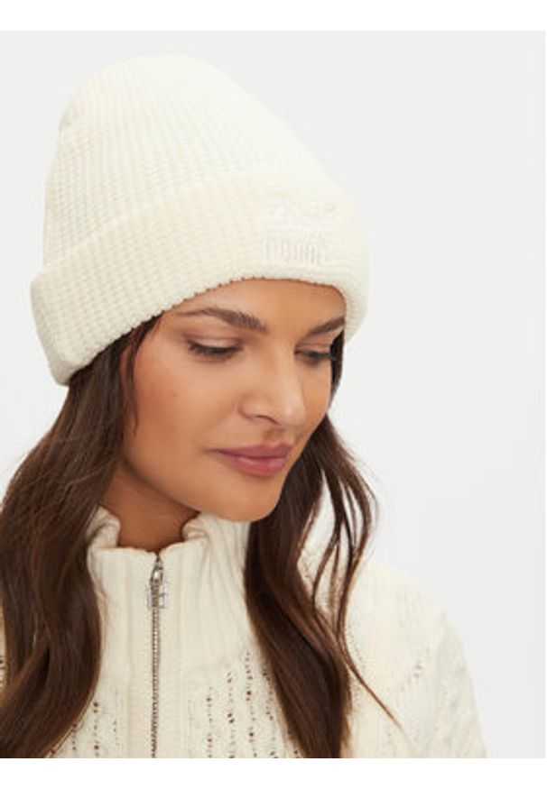 Puma Czapka Classics Mid Fit Beanie 025677 02 Écru. Materiał: materiał, akryl