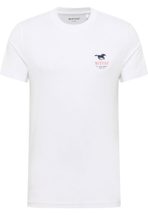 Męski T-Shirt Mustang Style Austin Bright White 1016494 2007