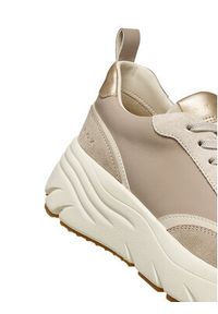 Geox Sneakersy D Diamanta D66UFA 09B22 C0084 Beżowy. Kolor: beżowy. Materiał: skóra #4