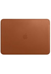 Etui na laptopa APPLE Leather Sleeve MRQM2ZM/A 13 cali Brązowy. Kolor: brązowy. Materiał: skóra, mikrofibra #4