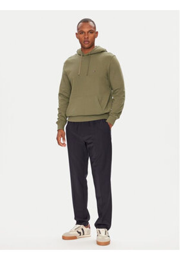 TOMMY HILFIGER - Tommy Hilfiger Bluza Essential MW0MW37235 Zielony Regular Fit. Kolor: zielony. Materiał: bawełna