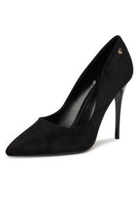 DeeZee Szpilki AB2-4503B Czarny. Kolor: czarny. Materiał: materiał. Obcas: na szpilce #7