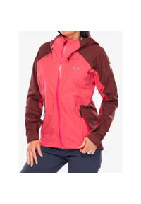 columbia - Kurtka przeciwdeszczowa damska Columbia Mazama Trail Shell. Kolor: czerwony. Sport: turystyka piesza