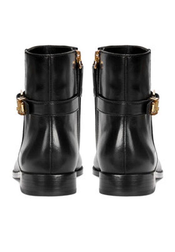 Lauren Ralph Lauren Botki 802946807001 Czarny. Kolor: czarny. Materiał: skóra