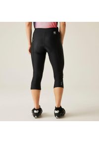 DARE 2B - Damskie legginsy rowerowe Worldly. Kolor: brązowy, wielokolorowy, szary. Długość: krótkie