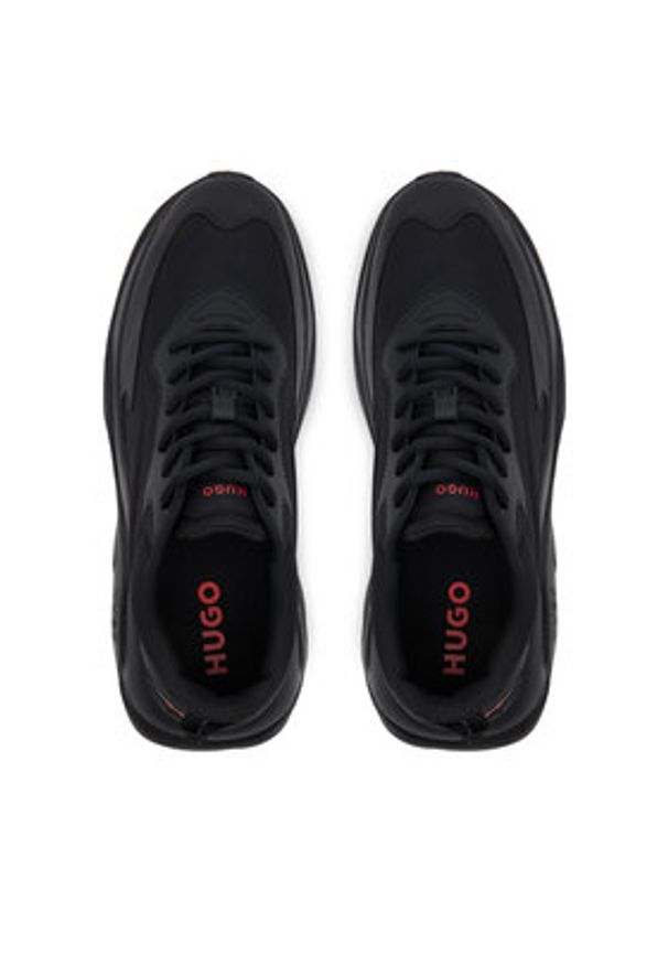 Hugo - HUGO Sneakersy Leon 50536960 Czarny. Kolor: czarny. Materiał: materiał