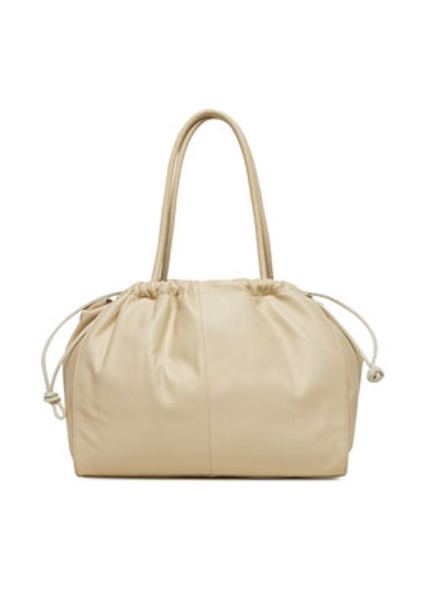 Patrizia Pepe Torebka 8B0248/L147 Écru. Materiał: skórzane