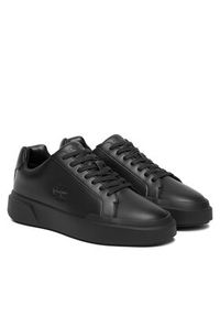 Calvin Klein Sneakersy Chunky Cupsole Laceup Lth Wn YW0YW01947 Czarny. Kolor: czarny. Materiał: skóra