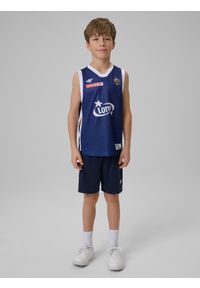4f - 4F Koszulka meczowa replika wyjazdowa z sezonu 2025/26 dziecięca 4F x Arka Gdynia - granatowa 158/164 (12-14 lat). Kolor: niebieski. Materiał: dzianina. Długość: długie. Wzór: nadruk. Sezon: lato. Sport: fitness #2