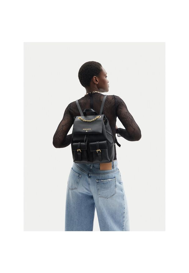 Plecak Patrizia Pepe. Kolor: czarny
