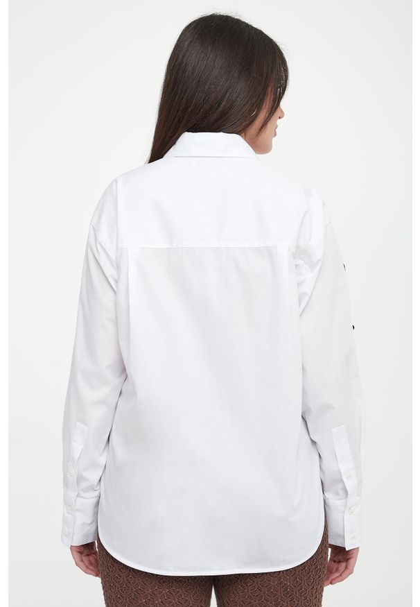 Ermanno Firenze - Koszula damska z naszywkami ERMANNO FIRENZE. Wzór: aplikacja