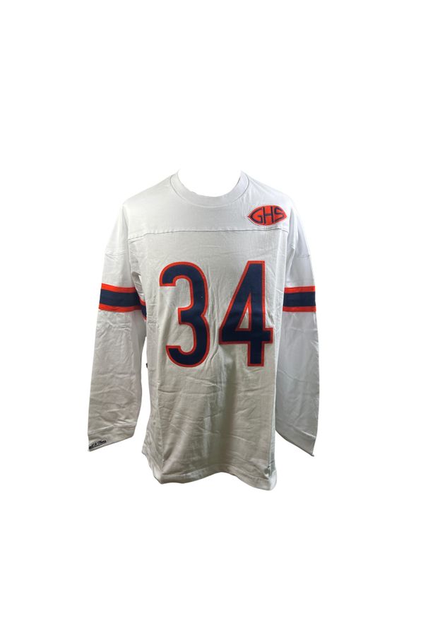 Mitchell & Ness - Koszulka z długim rękawem Chicago Bears NFL N&N 1983 Walter Payton. Kolor: biały. Długość rękawa: długi rękaw. Długość: długie