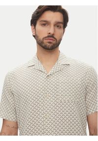 Pierre Cardin Koszula C6 45610.0458 Beżowy Regular Fit. Kolor: beżowy. Materiał: bawełna #4