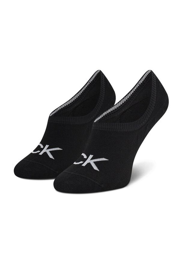 Calvin Klein Stopki 701218773 Czarny. Kolor: czarny. Materiał: materiał