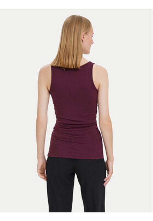 Vero Moda Top Maxi 10185110 Fioletowy Regular Fit. Kolor: fioletowy. Materiał: bawełna