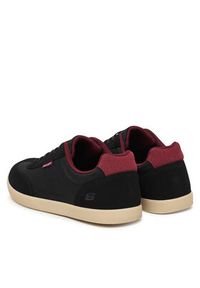 skechers - Skechers Sneakersy Placer 210824/BLK Czarny. Kolor: czarny. Materiał: zamsz, skóra #2