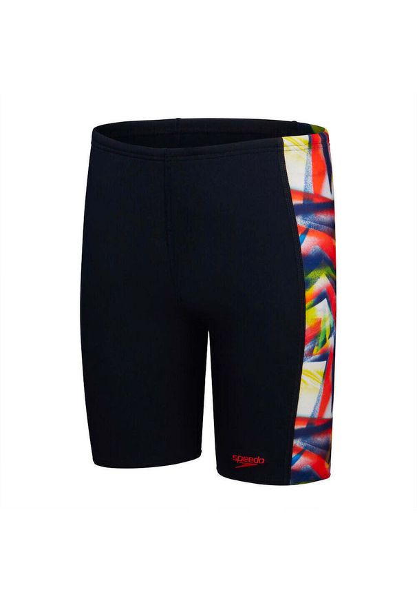 Kąpielówki chłopięce spodenki kąpielowe Speedo Boy's Digital. Kolor: czerwony, czarny, wielokolorowy, biały