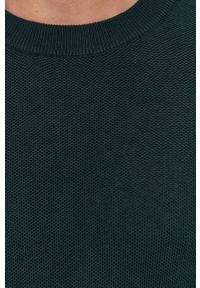 Scotch & Soda Sweter męska kolor zielony. Okazja: na co dzień. Kolor: zielony. Materiał: bawełna, materiał. Długość rękawa: długi rękaw. Długość: długie. Styl: casual #3