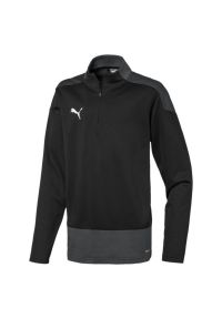 Kurtka dla dzieci Puma Teamgoal 23 Training 14 Zip Top Jr. Kolor: czarny. Materiał: poliester, materiał. Sport: joga i pilates #1