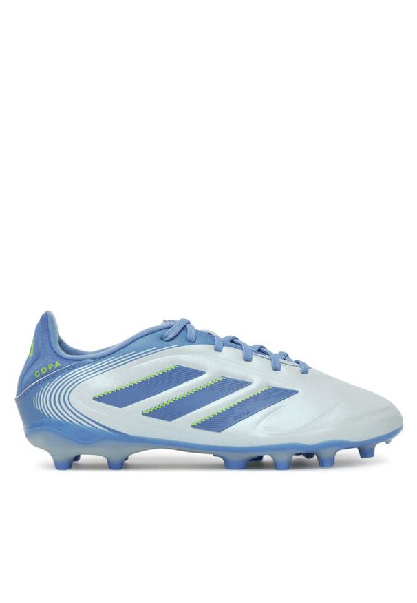 Adidas - adidas Buty do piłki nożnej Copa Pure 3 League Firm/Multi-Ground IE1195 Niebieski. Kolor: niebieski. Materiał: skóra