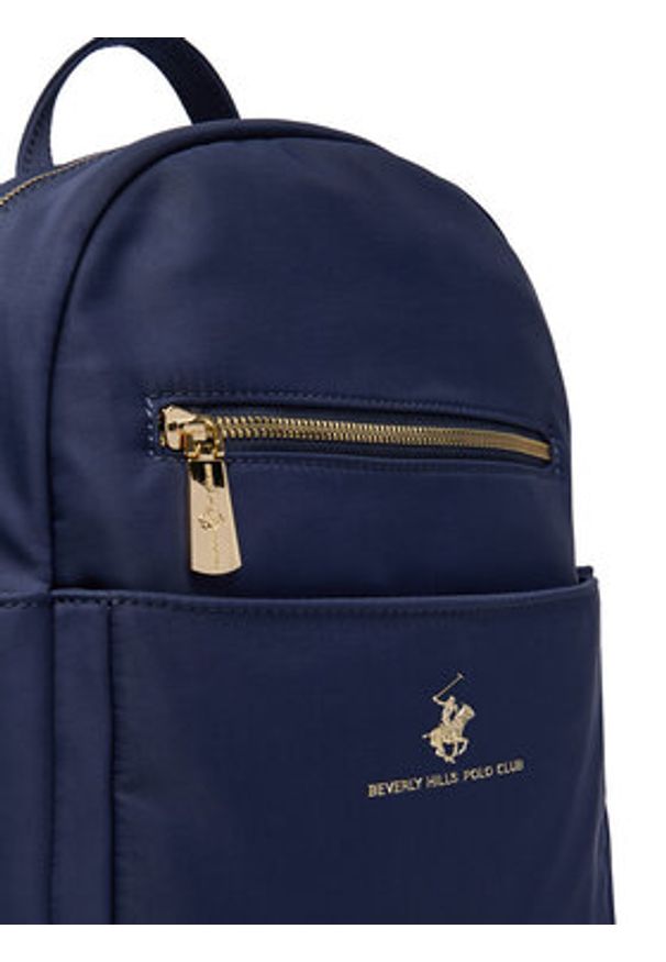 Beverly Hills Polo Club Plecak CEOWB-BHPC-L-006-09 Granatowy. Kolor: niebieski. Materiał: materiał