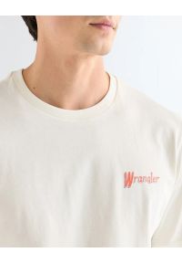 Wrangler - MESKA KOSZULKA WRANGLER GRAPHIC TEE WORN WHITE 112377994 #2