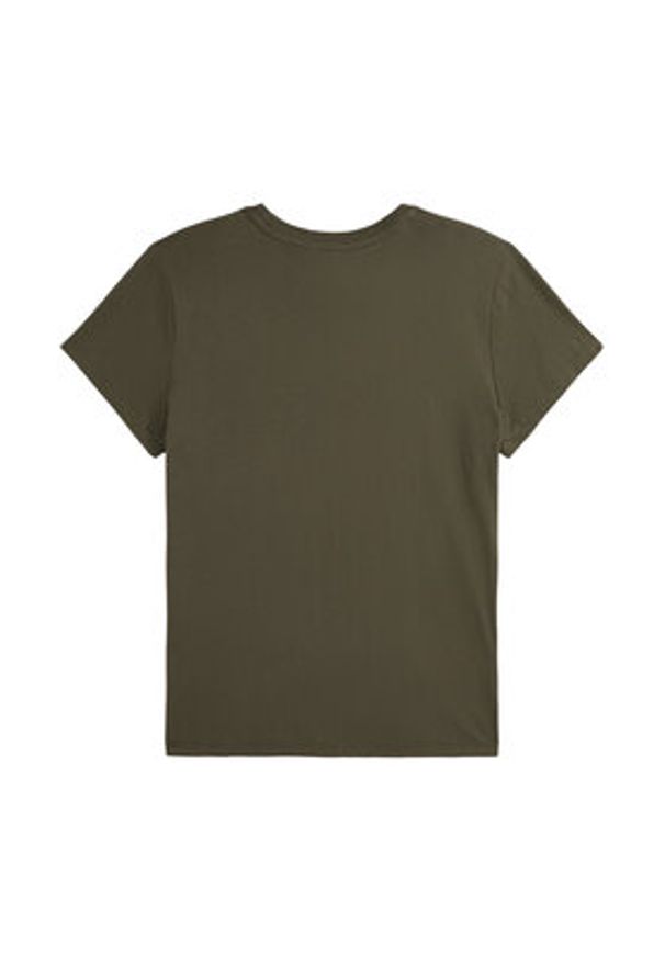 Polo Ralph Lauren T-Shirt 211B14605011 Brązowy Classic Fit. Typ kołnierza: polo. Kolor: brązowy. Materiał: bawełna