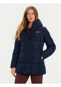 EA7 Emporio Armani Kurtka zimowa 6DTK03 TN8AZ 0562 Granatowy Regular Fit. Kolor: niebieski. Materiał: syntetyk. Sezon: zima #1