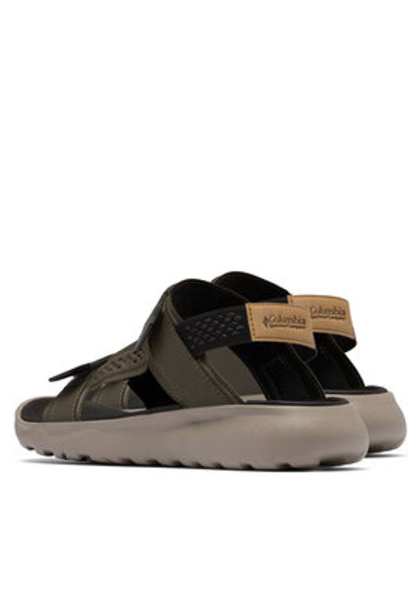columbia - Columbia Sandały Peakfreak Roam™ Sandal 2108771 Zielony. Kolor: zielony. Materiał: skóra
