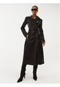 Patrizia Pepe Płaszcz przejściowy 8O0078/E030-K103 Czarny Regular Fit. Kolor: czarny. Materiał: syntetyk #1