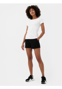 4f - 4F Spodenki dresowe damskie XS. Kolor: czarny. Materiał: dresówka #1